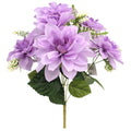 Artificial - Dahlia Bush