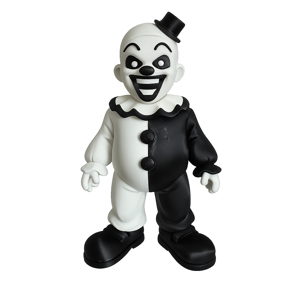 Black and White Clown