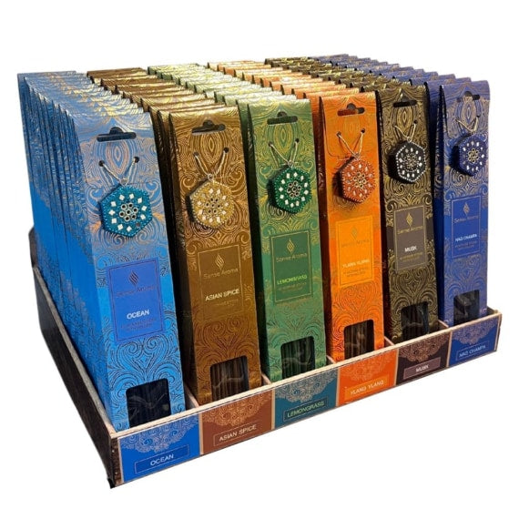 Incense Sticks with Decorative Holder