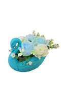 3D Swan with Artificial Flowers