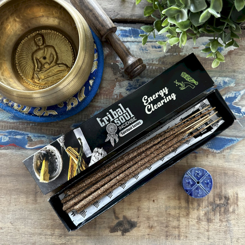 Tribal Soul Spiritual Incense Sticks and Ceramic Holder